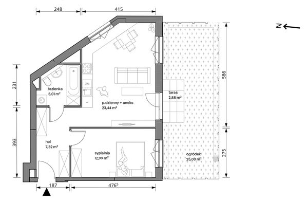 Rzut Trzcinowa Vita - 18/097