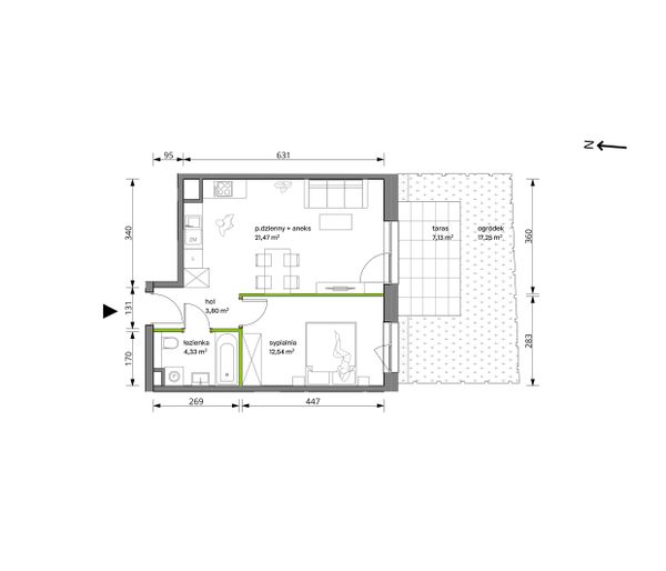 Rzut Trzcinowa Vita - A/02