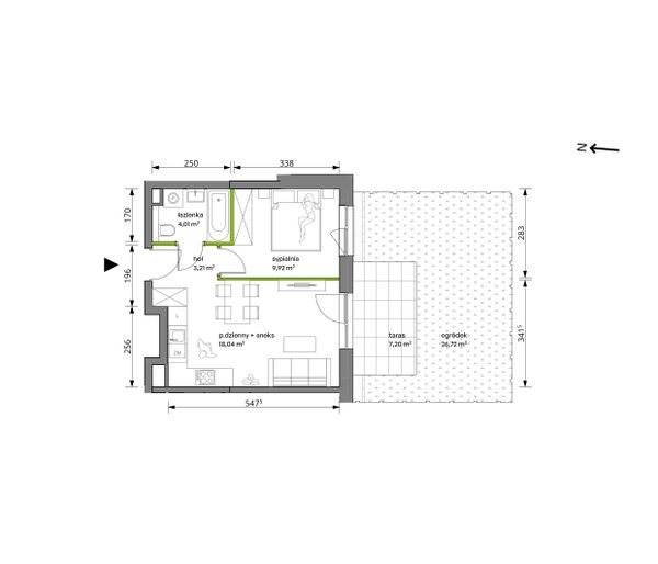 Rzut Trzcinowa Vita - B/23