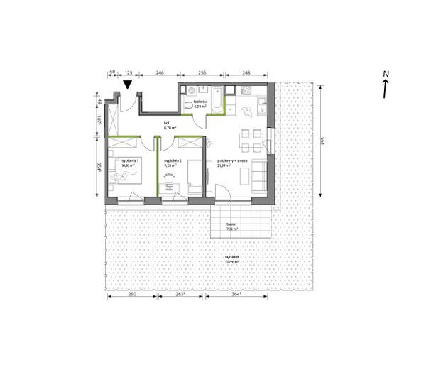 Rzut Trzcinowa Vita - B/27