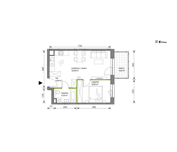 Rzut Trzcinowa Vita - A/21