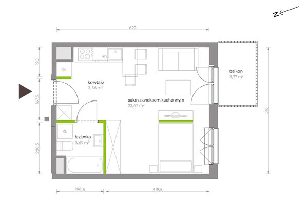 Rzut Bemowo Vita - C4.4A16
