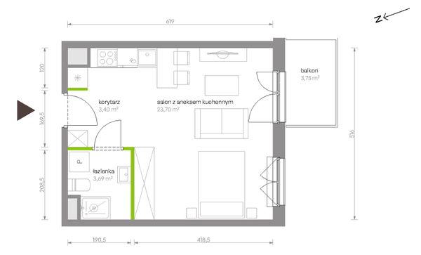 Rzut Bemowo Vita - C5.3A12