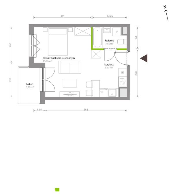 Rzut Bemowo Vita - C5.3C85