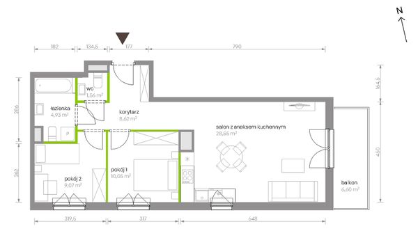 Rzut Bemowo Vita - C5.3D103