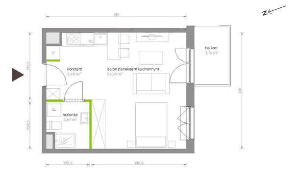 Rzut Bemowo Vita - C5.4A16