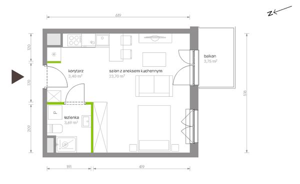 Rzut Bemowo Vita - C5.2A08
