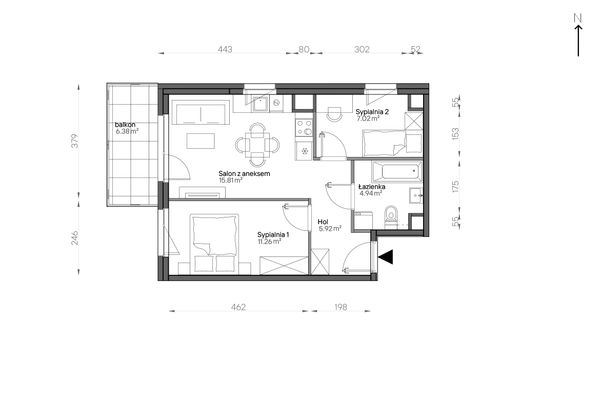 Rzut Aleje Praskie - 017/8