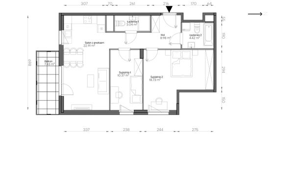 Rzut Aleje Praskie - 011/9