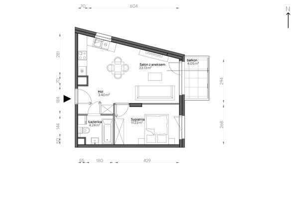Rzut Aleje Praskie - 131/8