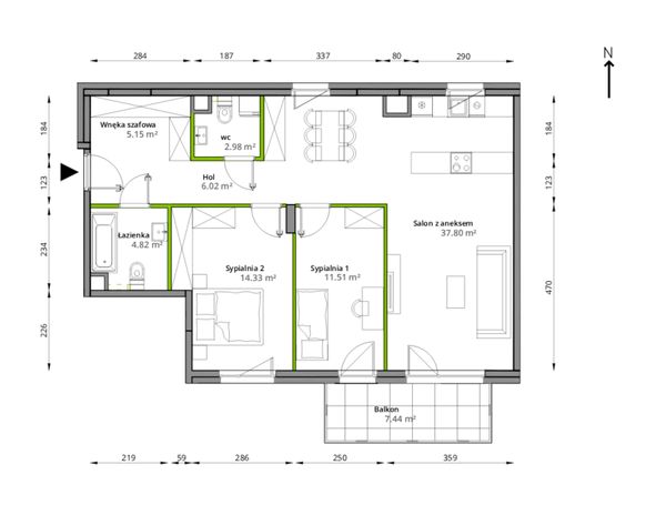 Rzut Aleje Praskie - 008/7