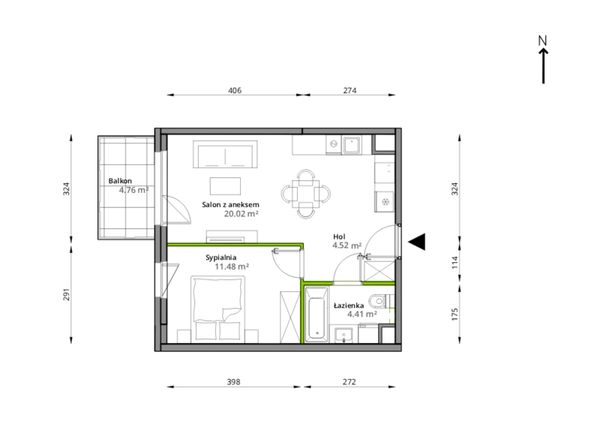 Rzut Aleje Praskie - 010/7