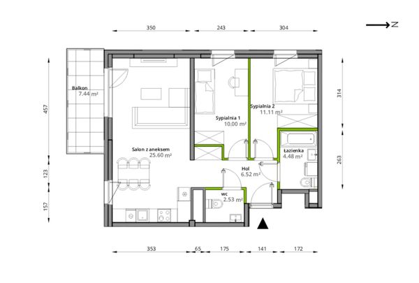 Rzut Aleje Praskie - 013/7