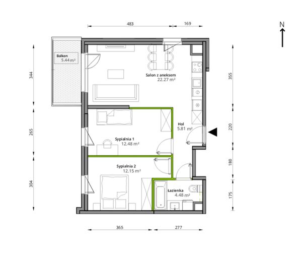 Rzut Aleje Praskie - 019/7