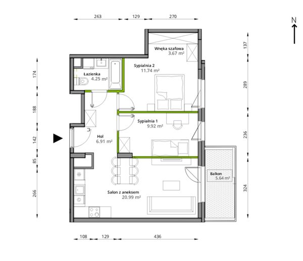 Rzut Aleje Praskie - 027/7