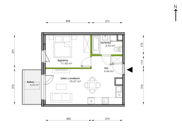 Rzut Aleje Praskie - 031/7