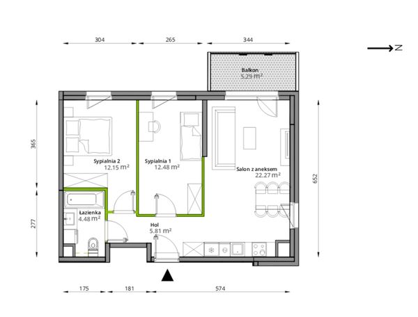 Rzut Aleje Praskie - 048/7