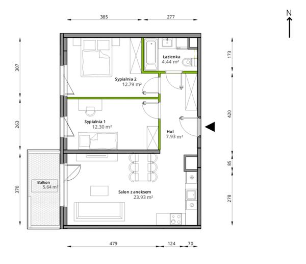 Rzut Aleje Praskie - 084/7