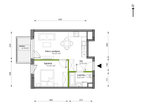 Rzut Aleje Praskie - 113/7