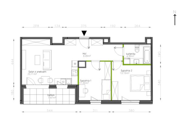 Rzut Aleje Praskie - 012/10