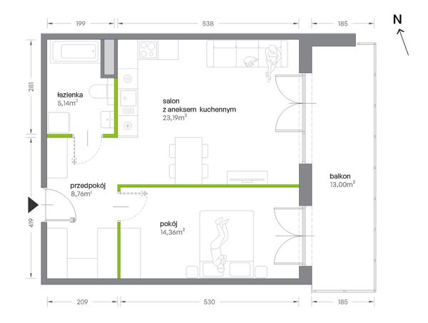 Rzut Żabiniec Vita - A.086
