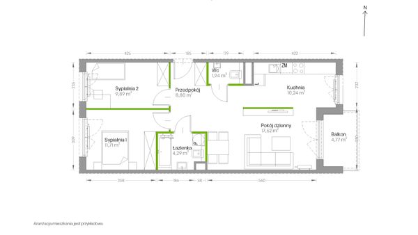 Rzut Centralna Vita - D.097
