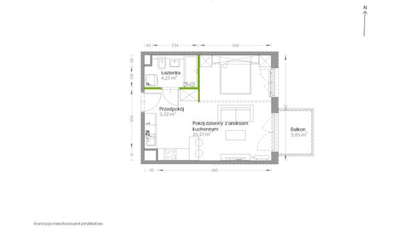 Rzut Centralna Vita - D.146