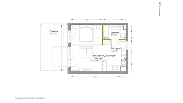 Rzut Centralna Vita - D.244