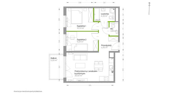 Rzut Centralna Vita - D.252