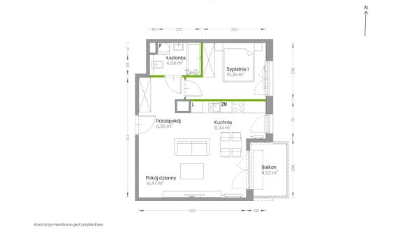 Rzut Centralna Vita - D.290
