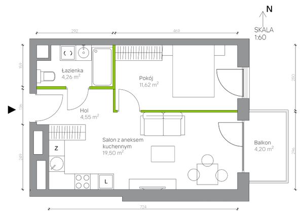 Rzut Jesionowa Vita - A.3.1