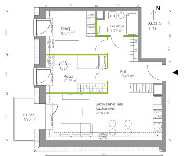 Rzut Jesionowa Vita - A.4.4