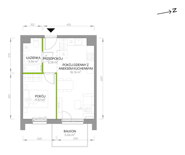 Rzut Południe Vita - B4.01.18
