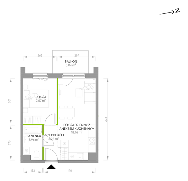Rzut Południe Vita - B4.02.28