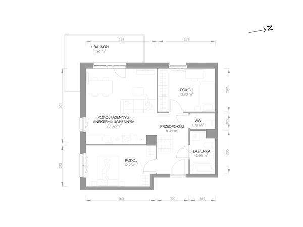 Rzut Południe Vita - B4.02.37