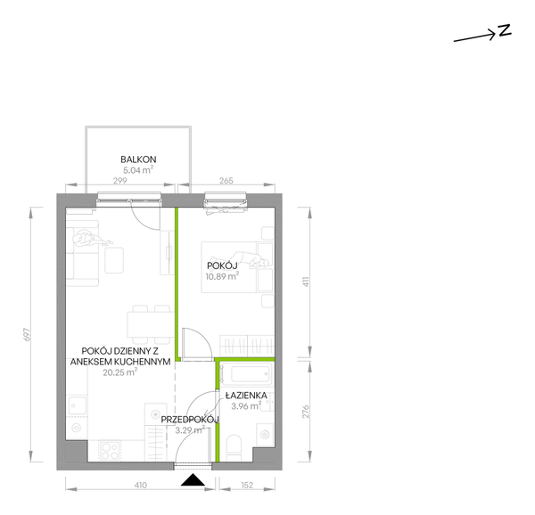 Rzut Południe Vita - B4.03.40
