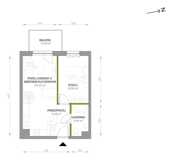 Rzut Południe Vita - B6.02.27