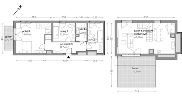 Rzut Ceglana Park - B7/A/21