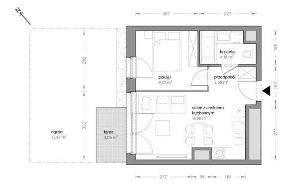 Rzut Ceglana Park - B4/B/04