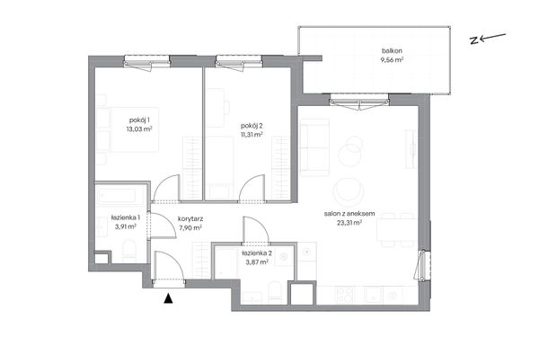 Rzut Królowej Jadwigi 51 - C/55
