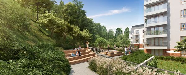 Rzut Perspektywa - Mieszkanie na sprzedaż, Gdańsk, Aniołki, 1865123  PLN