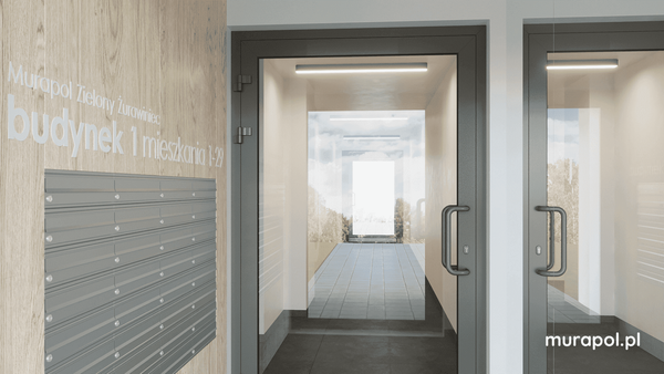 Rzut Zielony Żurawiniec - Mieszkanie na sprzedaż, Poznań, Naramowice, 738618  PLN