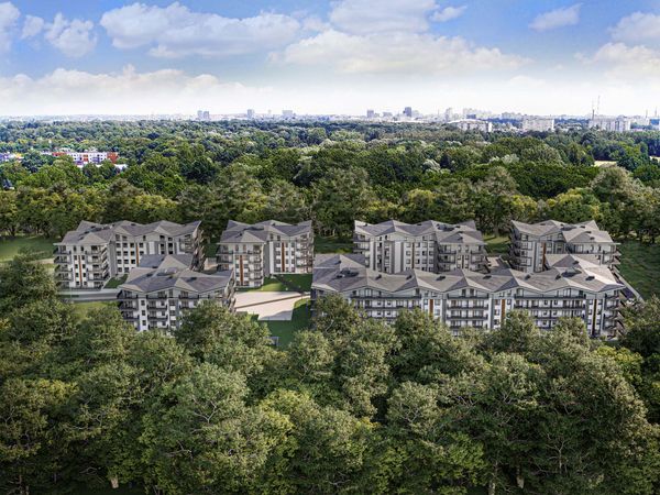 Rzut Botanic Park - Mieszkanie na sprzedaż, Łódź, Polesie, 394565  PLN