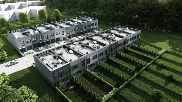 Rzut Sceneria - Dom na sprzedaż, Poznań, Grunwald, 1849450  PLN