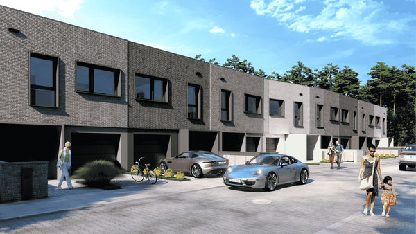 Rzut Sceneria - Dom na sprzedaż, Poznań, Grunwald, 1843105  PLN