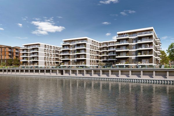 Rzut Apartamenty Nad Rzeką - Mieszkanie na sprzedaż, Wrocław, Stare Miasto, 1147800  PLN