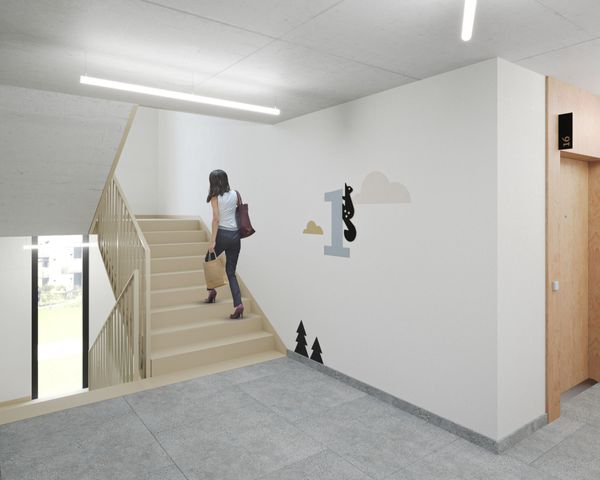 Rzut Sarnie Osiedle - Mieszkanie na sprzedaż, Bielsko-Biała, Os. Sarni Stok