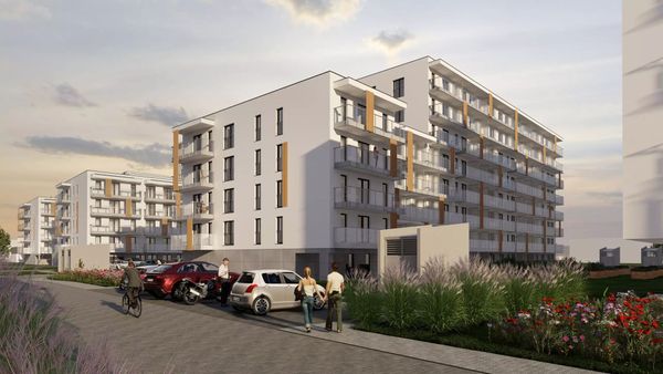 Rzut Mierzeja Wiślana etap III - Mieszkanie na sprzedaż, Kraków, Podgórze