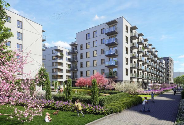 Rzut Apartamenty Rudnickiego - Mieszkanie na sprzedaż, Warszawa, Bielany, 582608  PLN