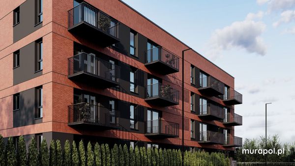 Rzut Murapol Corfa - Mieszkanie na sprzedaż, Katowice, Wełnowiec-Józefowiec, 673045  PLN